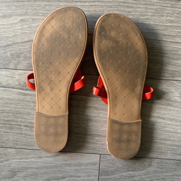 ANTONIO MELANI Vibrant Orange Sandals - Picture 2 of 4